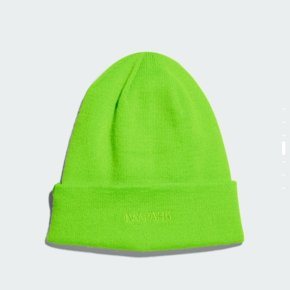 NWT adidas x IVY PARK Beanie Solar Green Beyonce
